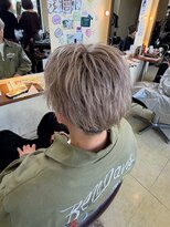 リーガ 荒井店(RIHGA)&nbsp;ホワイトベージュ/ハイトーンカラー/メンズ/郡山