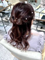 シーク 八王子(CHIC) リボンハーフアップ 推し活ヘアセット【八王子】