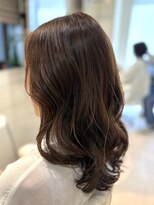 ジル ヘアアンドメイク 恵比寿(JILLE hair&make)&nbsp;ロングレイヤー巻き下ろし ミックス巻きニュアンスヘアメイク