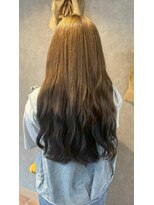 パーミル ヘア クマモト(permille ‰ hair Kumamoto) ルーツカラー×ベージュブラック