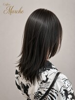 美容室 マルシェ 【岡谷市イルフプラザ1F/美容室マルシェ】_ロングウルフ