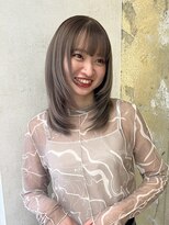 カノン(kanon hair&beauty)&nbsp;オリーブベージュ/レイヤーカット