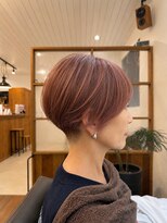 ボンテ(bonte)&nbsp;アシメショート、ツーブロック、ひし形ショート