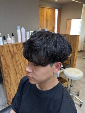 ノーマ(no-ma) 福山メンズ　シャドウパーマ