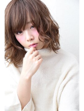 フェリシータ 緑地公園店(felicita) フリンジバング☆ゆるふわパーマ☆