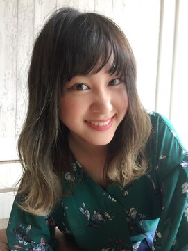 モウ ライフヘアー(MOW LIFE HAIR) MOW☆くせ毛風ウェーブ×パールオリーブ