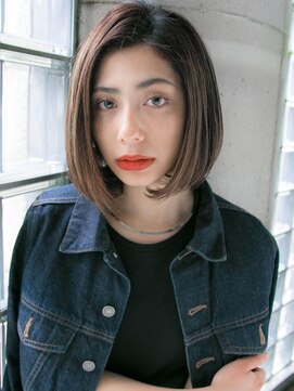 リリアン 表参道(relian) 大人クールな前下がりボブ☆relian表参道