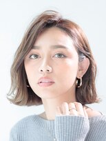 アフロディーテ 銀座(APHRODITE GINZA)&nbsp;黒髪/グレーベージュ/レイヤーロング/前髪パーマ/銀座