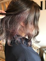 ニコラ(NICOLA)&nbsp;パープルインナーカラー