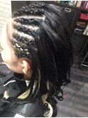 外国人風☆コーンロウメッシュスタイルTRICKstyle！