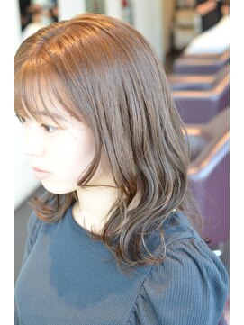 トラップヘアー ユルフワスタイル