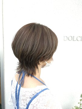 ドルチェ(DOLCE) ショートウルフ×ハイライト