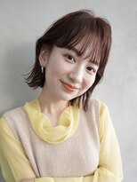 エル 横浜(eL)&nbsp;【eL 横浜】シースルー　ひし形　外はね　ボブ　(大島)