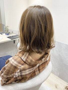 トゥーリ 長崎住吉店(tuuli) ぱっつんミディアムボブヘア/ Narito