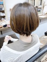 ニット 銀座(knit)&nbsp;《knit銀座》大人可愛い20代30代40代ショートボブ丸み前下がり