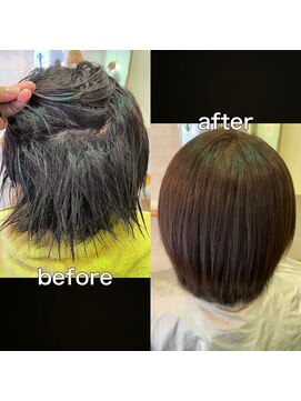 ヘアー リラックス(Hair Relax) メンズのメテオストレート