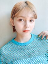 アイティーバイアルバム 下北沢店(IT by ALBUM)&nbsp;ナチュラルボブ_外ハネボブセクションカラー_28713