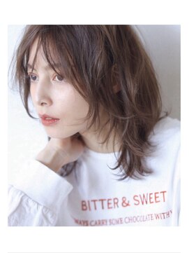 メゾンツムギ(MAISON TSUMUGI) メゾンツムギ《吉沢ジュン》無造作ラッドウルフ