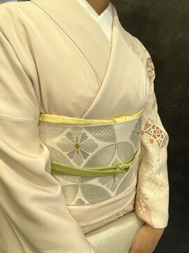 ゼスト 吉祥寺店(ZEST) 美しいおはしょりと美しい胸元が大事な着付け/吉祥寺