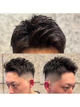 アールドボーテ 理容室(R de Beaute) 銀座 漢パーマスタイル