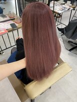 キキ(kiki by KENJE) ブリーチ1回からできるピンクカラー♪