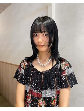 パーク(PAAQ) 【藤沢横浜】姫カット/黒髪レイヤー/レイヤーカット
