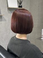 ラック(LUCK)&nbsp;ミニボブ/チェリーレッド/艶カラー/ショート/船橋