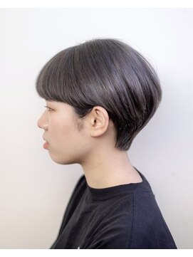 ルプラ ガーデン(le-pla garden) グレー#ダブルカラー#マッシュショート#ブリーチ#豊橋#豊川#田原