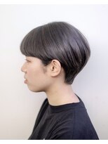 ルプラ ガーデン(le-pla garden) グレー#ダブルカラー#マッシュショート#ブリーチ#豊橋#豊川#田原