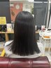カット+髪質改善メテオストレート　￥16000→￥14400