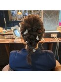 編みおろしローポニー