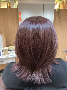 エル バイ ファースト(L by first) 【L by  first】くびれヘア×カシスピンク