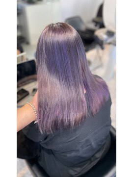 ルモ(Lumo) 【HIROMI指名】ブルーラベンダー/根本が目立たないデザイン