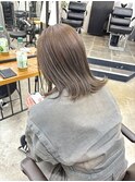 ブリーチなしダブルカラー◎グレージュ