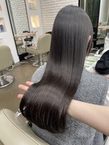 ディフィーノ 青山(DIFINO) 【DIFINO 青山】美ツヤ髪ストレート/透明感シアーブラック