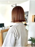 切りっぱなしボブ