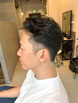 シエルブルー(ciel bleu)&nbsp;癖を活かしたメンズスタイル