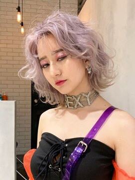 アルバム 銀座(ALBUM GINZA) 韓国ヘアボブミディアムおくれ毛ショート_F20334