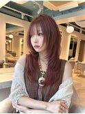 レイヤーカット/ハッシュカット/ハイレイヤー/ウルフカット