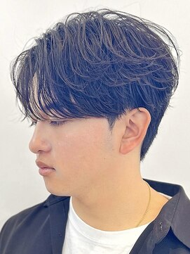 デプト(DEPT.) フェザーパーマニュアンスパーマメンズマッシュメンズパーマ佐賀