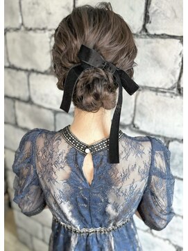 オハコ お呼ばれシニヨン