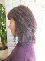 松本平太郎美容室 国立店 30代40代50代×セミディレイヤー×イノアカラー