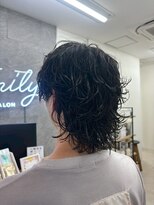 アミリー ひたち野うしく店(Amily)&nbsp;ハイライトバレイヤージュダブルカラーケアブリーチ20代30代