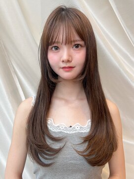 バイオレット 表参道店(Violet) レイヤーカット/韓国ヘア/韓国スタイル/髪質改善/ベージュIB-08