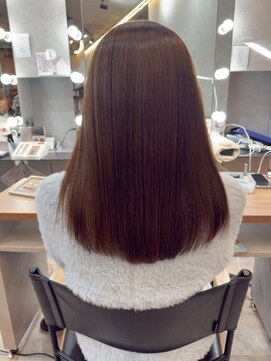 UN1QUE 髪質改善 仙台本町 【髪質改善】自分史上最高の艶。プレミアム美髪ストレート