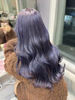 アール 横浜(R)&nbsp;【cocona】ブルーラベンダー/ラベンダーカラー/ブリーチ