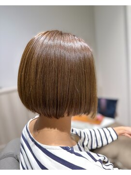 ジャミン 長嶺店(Jammin.) 【ツヤ感ミニボブ】×【大人ナチュラル】似合わせカット
