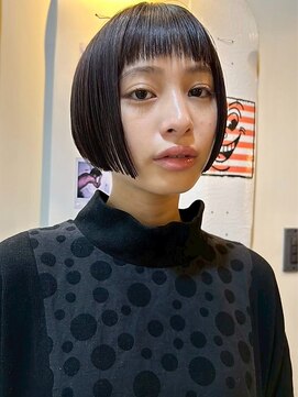 キース ヘアアンドメイク 恵比寿(kith. hair&make) ショートボブ/ストレート/艶髪/ナチュラル