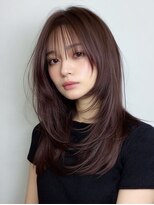 レリーアンテ 大阪梅田(Rely ante)&nbsp;インナーピンクベージュ　ボブ　髪質改善