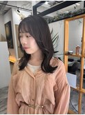 レイヤー/ミディアムレイヤー/くびれボブ/ボブ/ウルフカット